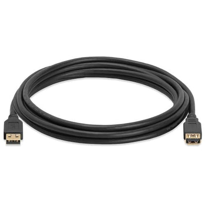 Cmple - USB 3.0 A Male to A Female Extension Gold Plated Cable - 10FT (Blue) - color: A Male to A Female, size: 10FT