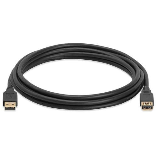 Cmple - USB 3.0 A Male to A Female Extension Gold Plated Cable - 10FT (Blue) - color: A Male to A Female, size: 10FT