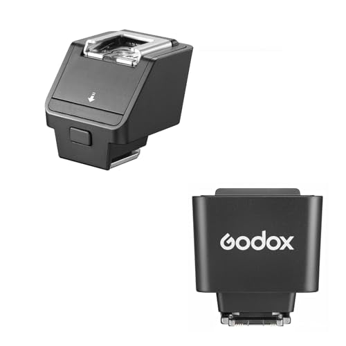 Godox TR-S TTL Hot Shoe Riser for Sony Camera, Hot Shoe Extender for Godox iT30Pro-S iT20-S iT22-S iM30 iM20 iM22 Mini Flash, 0-90° Tilt Adjustment, Raises 30mm Height, Reduce Lens Shadow - size: TR-S