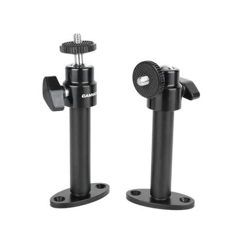 CAMVATE 1/4-20 Mini Ball Head for CCTV Camera Surveillance System(2 Pieces)