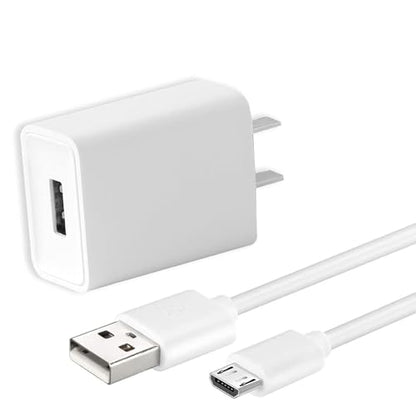 6.6Ft Charging Power Cable for Arlo Pro/Pro2,Arlo Q, Arlo GO,Essential Spotlight XL,XL 2nd/Wyze Cam Pan v3 v2,NetvueBlink,Yi Home Camera,Oculus go,Kasa Cam Wall Charger Adapter Cord Replacement(White)