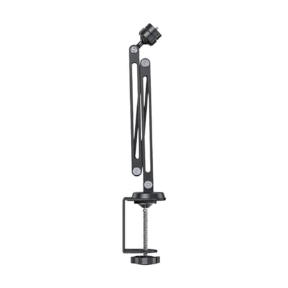 EMEET Overhead Camera Desk Mount, Flexible Articulating Webcam Stand with 1/4" Screw, Heavy Duty Desk Clamp Camera Arm for Live Streaming, Video Recording, Fits Smartphone, Webcam, Max Load 4 lbs