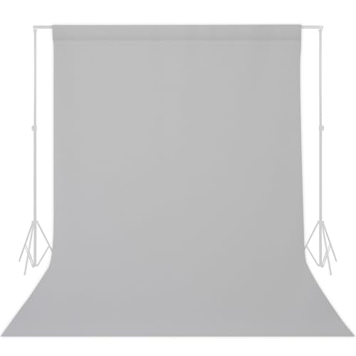TRLYC Gray Background Backdrop - 6x9 FT Backdrops for Photography Photo Booth Photo Backdrop Fabric Sheet for Photography Screen Video Shooting Christmas Valentine's Day Background - color: Gray, size: 6x9FT