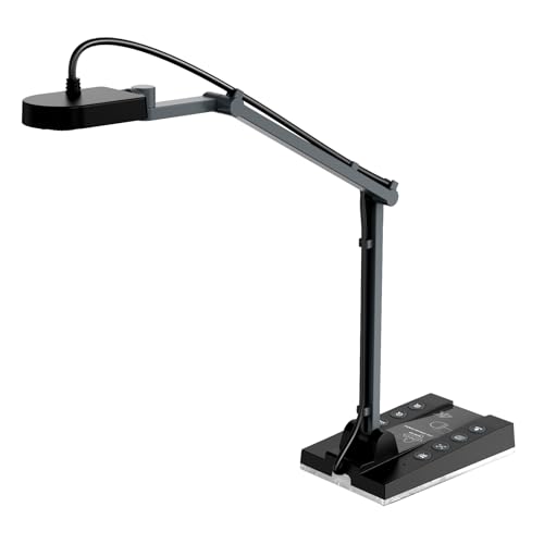 4K 15MP Webcam with Zoom, Autofocus, and Foldable Design for Windows Mac and Chromebooks, Document Camera for Online Classes, Video Conferencing, and Live Video Conferencing HSV229