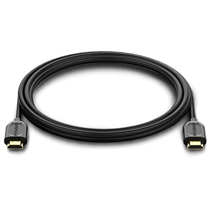 Fosmon 4K HDMI Cable 6FT/1.8M, HDMI 2.0 Cable 4K@60Hz/2160p Support 18Gbps, HDCP, 3D, ARC, Dolby TrueHD, 30AWG Compatible with UHD TV, PC Monitor, Console, PS4, PS5, Xbox 360/One/X/S, Nintendo Switch - size: 6FT, style: 4K