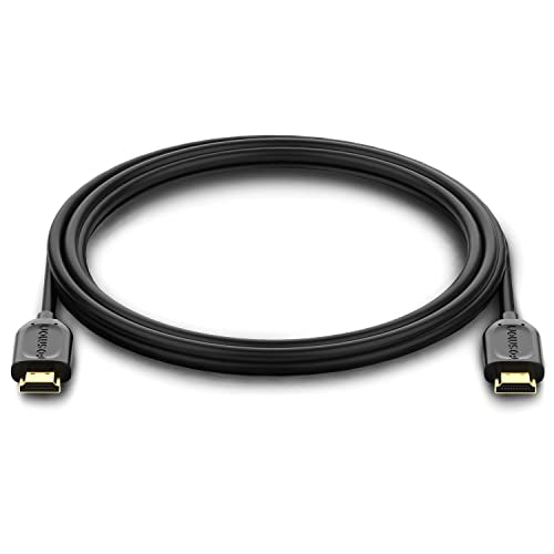 Fosmon 4K HDMI Cable 6FT/1.8M, HDMI 2.0 Cable 4K@60Hz/2160p Support 18Gbps, HDCP, 3D, ARC, Dolby TrueHD, 30AWG Compatible with UHD TV, PC Monitor, Console, PS4, PS5, Xbox 360/One/X/S, Nintendo Switch - size: 6FT, style: 4K