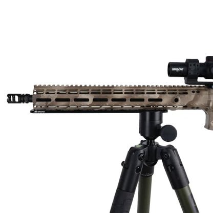 BOG Arca Swiss Mounting Accessory for M-Lok, Optics, and Binocular Attaching, Aluminum Construction, Compatible with BOG Tripods, for Hunting, Shooting, Outdoors, and Photography - style: M-Lok Rail