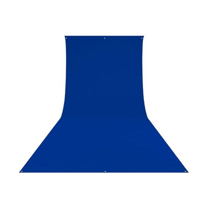 Westcott Wrinkle-Resistant 9' x 20' (2.75 x 6.1m) Backdrop for Photoshoots, Group Portraits, & Photo Booths - Portable and Travel Friendly (Royal Blue/Chroma) - color: Royal Blue / Chroma Key Blue