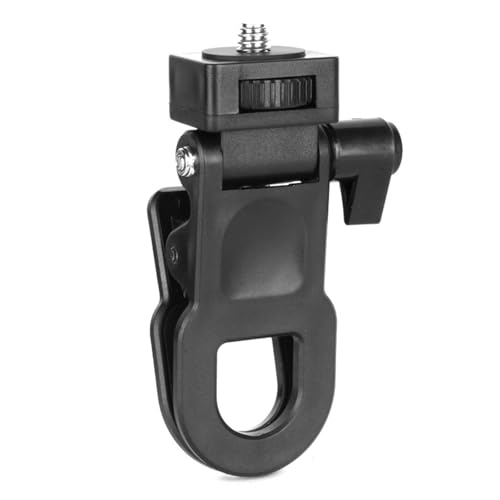 Monitors Camera Mount Clamp Clip for Fill Light Holder Webcam Stand with 1/4 Screw Connector for Video and Photography (A)