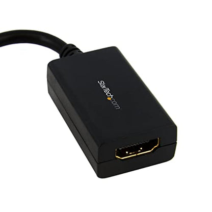 StarTech.com Mini DisplayPort To HDMI Adapter - 1080p - Mini DP To HDMI Monitor/Display/TV - Passive mDP 1.2 to HDMI Adapter Dongle Video Converter - Upgraded Version Is MDP2HDEC (MDP2HDMI),Black - color: Black, style: 1080p