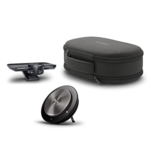 Jabra PanaCast Meet Anywhere Video Conference Bundle – Conference Room Camera with 180° Panoramic-4K View Speak 750 Conference Speakerphone, MS Teams Certified, Works with Zoom, Google Meet - size: PanaCast + Speak 750 MS