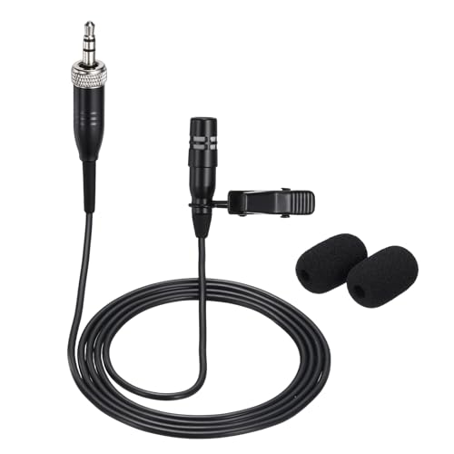 MECCANIXITY Lavalier Lapel Microphone, 3.5mm Female Screw Plug Condenser Collar Microphone 1m Wired Unidirectional Condense Mini Lapel Mic for Presenters Musicians Actors - style: 3.5mm Female Screw Plug