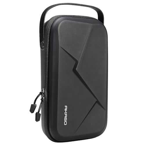 AKASO Camera Carrying Case for GoPro Hero 13 12 11 10 9, Insta360 X5 X4 X3 Ace Pro, DJI Action Osmo 360 Pocket 3, 360, EK7000/EK7000 Pro, Brave 4/4 Pro, Brave 7/7 LE and Other Action Cameras