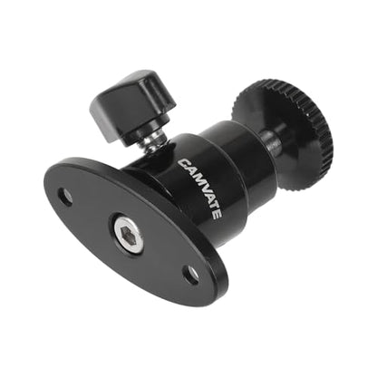 CAMVATE 1/4"-20 Mini Ball Head with Ceiling Mount for CCTV & Video Mount