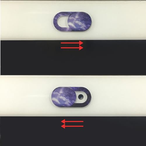 TENOC Webcam Cover, Camera Privacy Cover Slide for Laptop/Cell Phone/iPad/PC/Tablet, Protect Your Privacy and Security, 5 Pcs, Flower - color: Flower