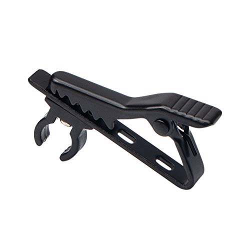 12 Pieces Lavalier Microphone Metal Tie Clips 12 Pieces Lapel Mic Windscreen Foam Covers and 12 Pieces Lav Mic Plastic Wire Clips - size: 12 Pack