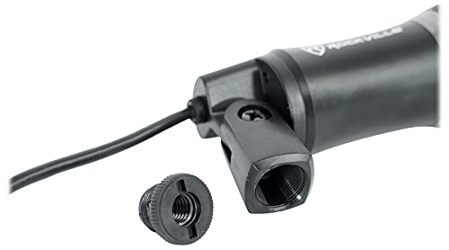 ROCKVILLE A-Stream Live Streaming USB Microphone w Gain+Mute Control+Stand+Cable | Desktop Stand, USB Cable, Plug and Play, Windows/Mac, 14mm Cartridge, Omni-Directional, 20Hz-20kHz