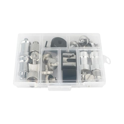 CAMVATE 30PCS Camera Screw Mount Set 1/4 to 1/4,3/8,5/8 Camera Mount Adapter