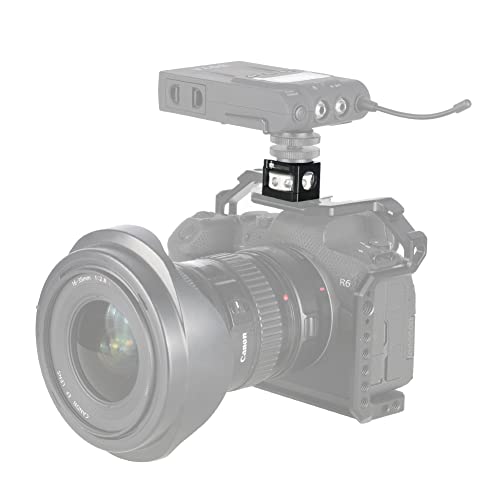 NICEYRIG Cold Shoe Adapter for ARRI Mount, Thumbscrew Easy Mounting Cold Shoe Base for Camera Cage Rig, DSLR Top Handle, Cheeseplate - 500 - style: ARRI mount