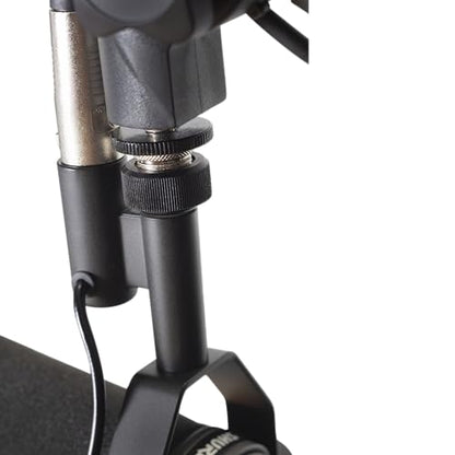 Gator Frameworks Deluxe Desk-Mounted Broadcast Microphone Boom Stand For Podcasts & Recording, Integrated XLR Cable, (GFWBCBM3000) - style: 3000 Series