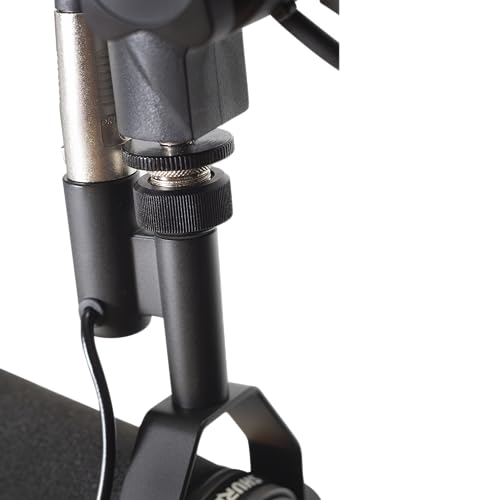 Gator Frameworks Deluxe Desk-Mounted Broadcast Microphone Boom Stand For Podcasts & Recording, Integrated XLR Cable, (GFWBCBM3000) - style: 3000 Series