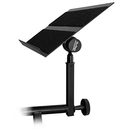 On-Stage KSA8585 Keyboard Accessory Tray & Posi-Lok Mini Microphone Boom Arm, Black
