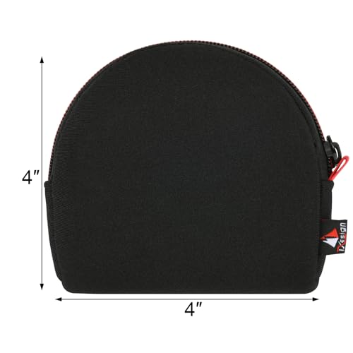Camera Filters Case Bags for Round Filters Up to 62mm,Water-Resistant Fabric Design Lens Filter Pouch (Small)