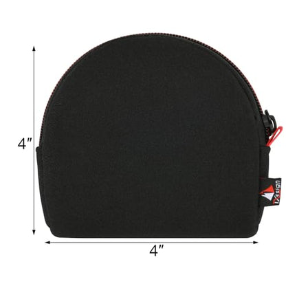 Camera Filters Case Bags for Round Filters Up to 62mm,Water-Resistant Fabric Design Lens Filter Pouch (Small)