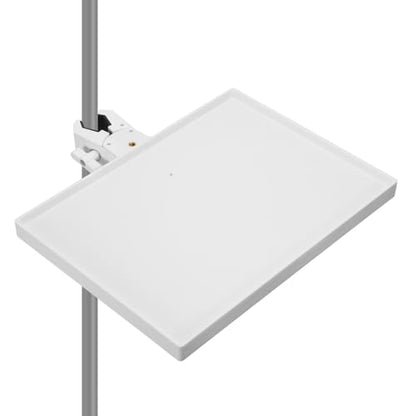 Microphones Sound Card Stand Tray for Music Interfaces Accessories with Strong Clamp Fit for 13-47mm Tube ABS Build