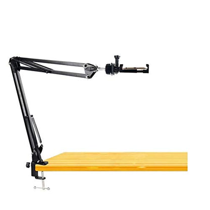 Phone Video Stand,Overhead Camera Mount Compatible with iPhone Samsung Live Streaming,Baking,Craft,Videos,Online Lessons
