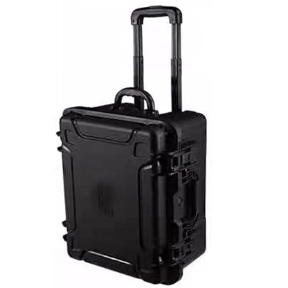 20" L x 13" W x 8" H Large Hard Case with Foam, Portable Rolling Hard Case with Wheels, Waterproof Shockproof Dustproof, Suitable for Cameras, Lenses, Camcorder, Instrument, Telescopes - size: 20 Inch
