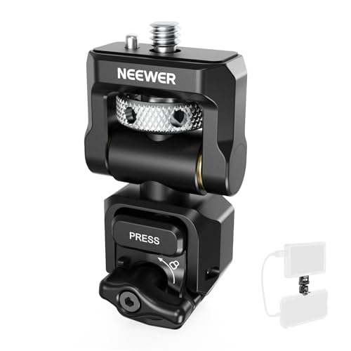 NEEWER Quick Release Monitor Mount for Phone Cage, Video Rig Stabilizer Mobile Photography Accessories Holder Compatible with iPhone Samsung Android F700 Camera Field Monitor, PA127 - style: PA127 for Phone Cage