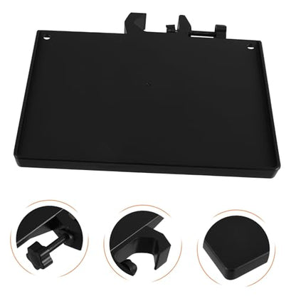 Angoily 4pcs Durable Multi Functional Desk Mount Tray for Microphone Xlr Cables and Sound Card Lightweight Gear Organizer for Recording Live Streaming and Daily Use