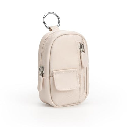 SQERO Soft Camera Case for Digital Camera KODAK PIXPRO FZ55/ FZ45/CAMKORY DC403 FHD 1080P,Travel Camera Pouch, Carry Case Bag Cute Small - color: Beige