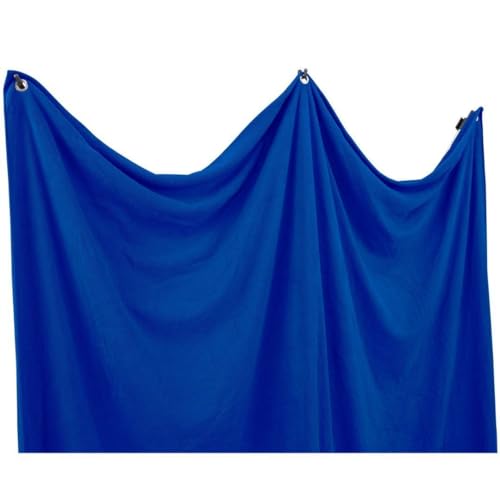 Westcott X-Drop Pro Wrinkle-Resistant 8' x 8' (2.44 x 2.44m) Backdrop for Headshots, Photoshoots, Group Portraits, Video Interviews, & Photo Booths - Portable and Travel Friendly (Royal Blue/Chroma) - color: Royal Blue / Chroma Key Blue
