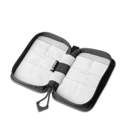 WANDRD Memory Card Case - Durable SD, Micro SD Card Holder for Creators | Camera Accessories & Electronics Organizer for Travel (Black)