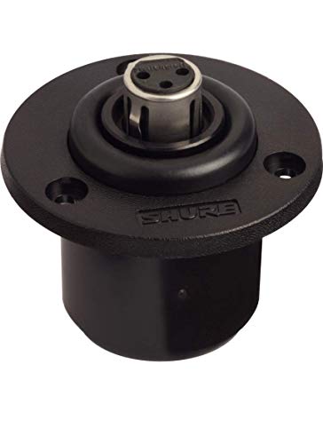 Shure A400SMXLR A400SM Shock Mount & A400XLR Insert Packaged Combination, XLR Microphone, 4.6456692866 in Length, 3.4251968469 in Width, 3.3464566895 in Height, China - style: Combo