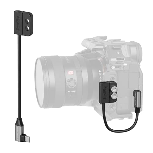 SMALLRIG USB-C Cable Male to Female [20Gbps, 240W], with 1/4''-20 Screws for Camera Cage, L-Shape Mount Plate, USB 3.2 Gen 2x2 Fast Data Transfer & Power Delivery Cable - 5595 - style: Male to Female（Angled）
