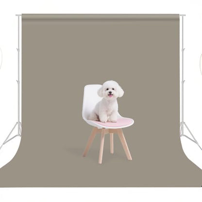 Grey Photo Backdrop for Photoshoot Photography Background Studio Backdrop Streaming Video Shooting 8x10FT - color: Grey, size: 8X10 FT