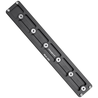 Arca Rail Mount, 9.45 inch Arca Swiss for Rifle Tripod Ballhead Quick Release Plate, Aluminum Arca Plate Compatiable RRS (9.45inch) - size: 9.45inch