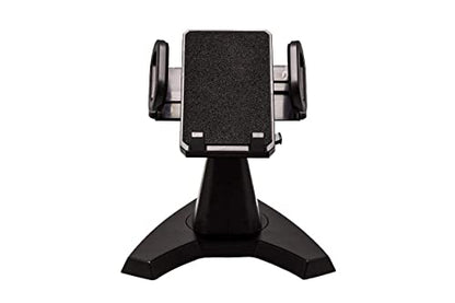 Desk Call by Cup Call Desktop Phone Mount - View Your Cell Phone at Any Angle - Fully Adjustable Phone Stand Great for Video Chatting - Tilts & Rotates for Easy Viewing - Easy Phone Charging Access