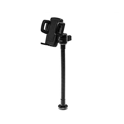 GRIFITI Nootle Flexible Metal Black Gooseneck Arm Flex Leg Stand 1/4 20 Threaded Male Female Goose Neck for Camera, Clamps, Microphone, Phone Holder and Tablet Mount (9 x .75 x .75 inches) - size: 9 x .75 x .75 inches