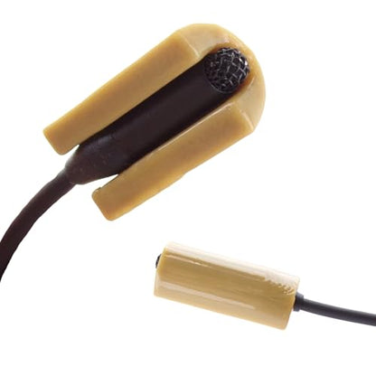 URSA MiniMount. Slim, Low-Profile and Made from Hardened Plastic. Hand-Finished for Smoothness. Includes 5X Hypoallergenic MiniMount Stickies (Brown, Sanken COS11) - color: Brown, size: Sanken COS11