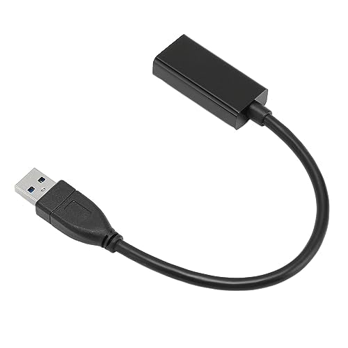 1080P 60HZ USB3.0 to HD Multimedia Interface Adapter Portable Video Converter for 7 8 10 PC, Black