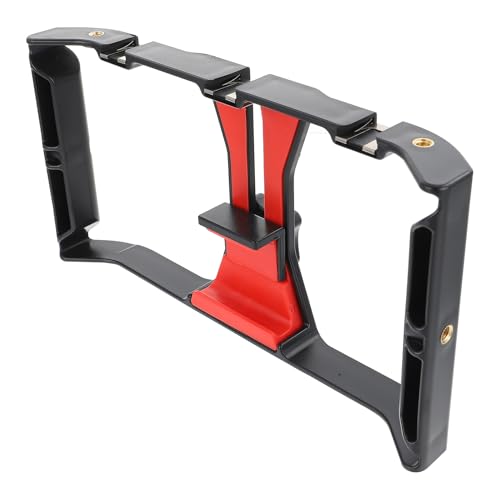 ARTIBETTER Smartphone Video Rig Phone Stabilizer Cage Handheld Grip for Vlogging Live Streaming Compatible with Smartphones