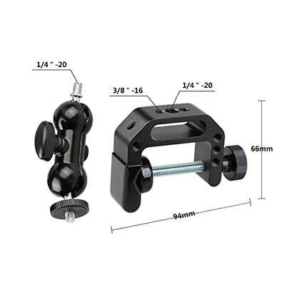 CAMVATE C Clamp Mount for DSLR Camera Led Video Light and Binoculars Holder