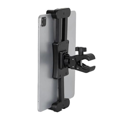 Universal Clamp-On Tablet & Phone Mount Holder for Surveying Pole Tripod