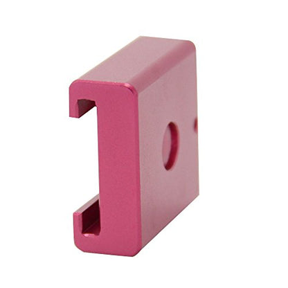 CAMVATE Cold Shoe Mount with 1/4''-20 Hole for Camera Flash Microphone Accessories(Red) - 1367 - style: 1Piece,Red