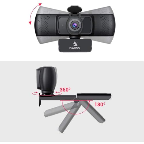NexiGo N930P (Gen 2) 1080P Autofocus Webcam with Software, Microphone & Privacy Cover, HD USB Web Camera, for Zoom YouTube Skype FaceTime, PC Mac Laptop Desktop - style: 1080P Autofocus Webcam