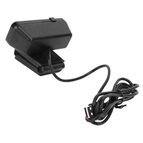 VBESTLIFE HD Webcam with Built in Noise Canceling Microphone and Rotatable Design, 1080P Video and 120° Wide Angle Camera, Cover, for Desktop PC or Laptop